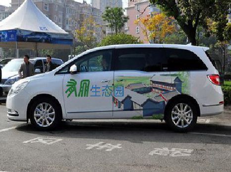 磐安户外车贴喷绘如何保持效果?